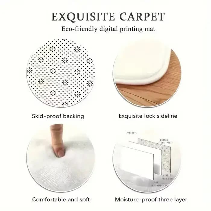 Tapis d'aéroport, Tapis de piste d'atterrissage, Tapis de salon, Tapis de sol antidérapant, Tapis de zone, Tapis de chambre, Cadeau pour