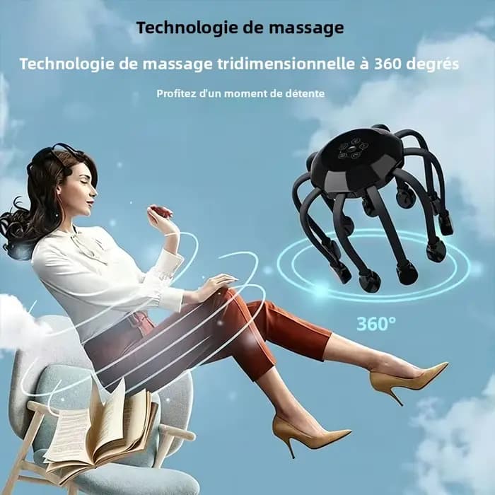 Masseur de tête Octopus