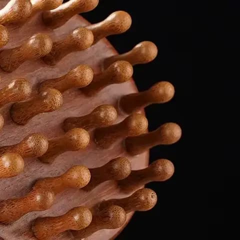 Peigne de Massage thérapeutique en bois