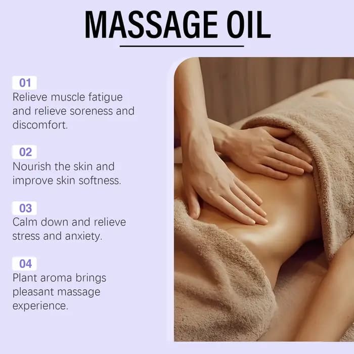 Huile de Massage relaxante à la lavande