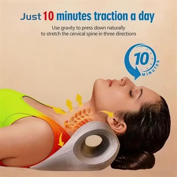 Oreiller de massage cervical – Masseur Shiatsu pour le cou et les épaules à usage domestique avec support