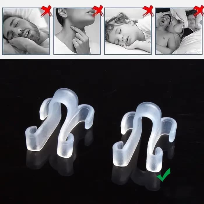 1Pc aide au sommeil soins sains dispositif Anti-ronflement arrêt du ronflement