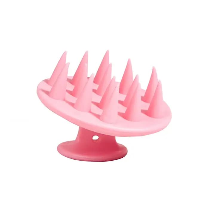 Brosse de Massage du cuir chevelu en Silicone