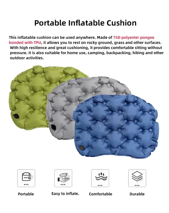 Coussin de siège gonflable en TPU