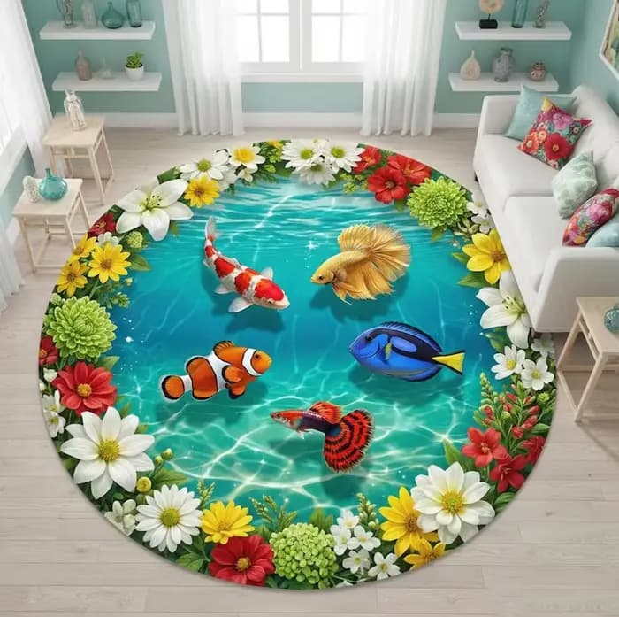Tapis de sol pour salle de méditation