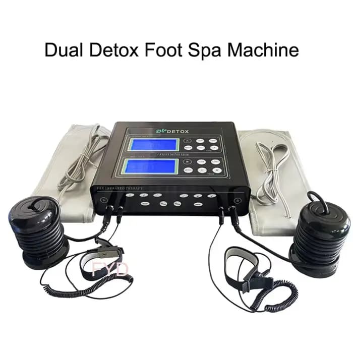 Machine ionique de détox des pieds à double système