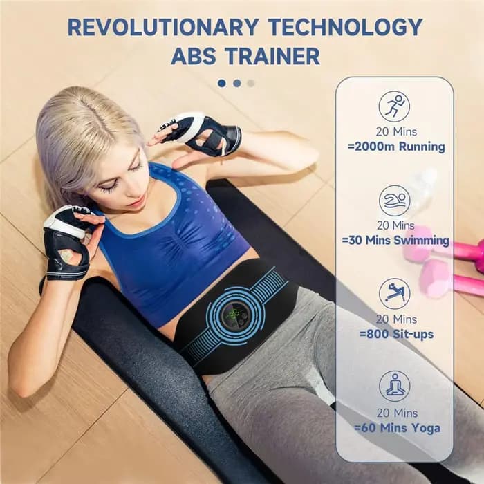 Ensemble de ceinture de massage EMS