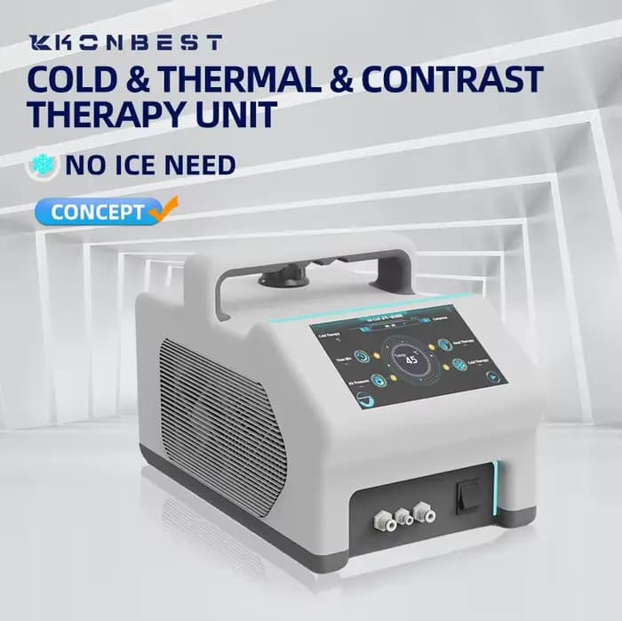 Système de cryothérapie par compression froide pour la physiothérapie post-chirurgicale et le soulagement ciblé de la douleur