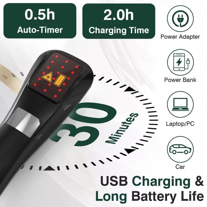 Appareil de thérapie laser à lumière rouge LED portable