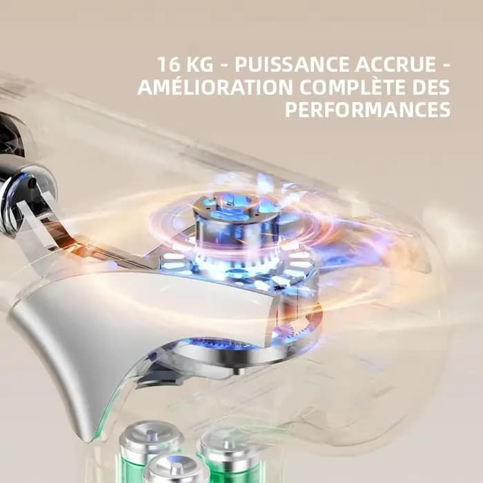 Pistolet de massage électrique à 10 têtes pour la relaxation corporelle