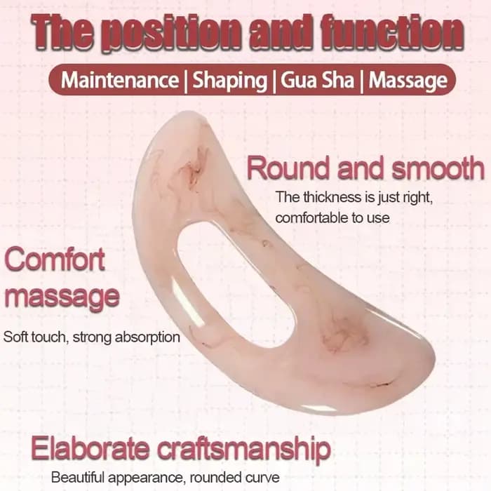 Outil de Massage Gua Sha avec poignée