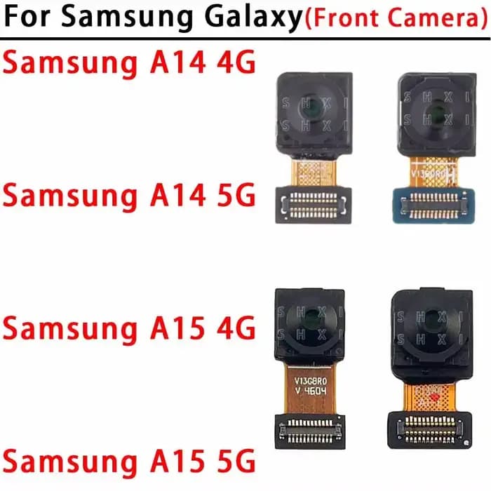 Appareil photo à selfie pour Samsung Galaxy, A14, A15, 4G, 5G, ABahn, A146 axes, AachFrmetals, caméra avant, face à la technologie, pièces de rechange