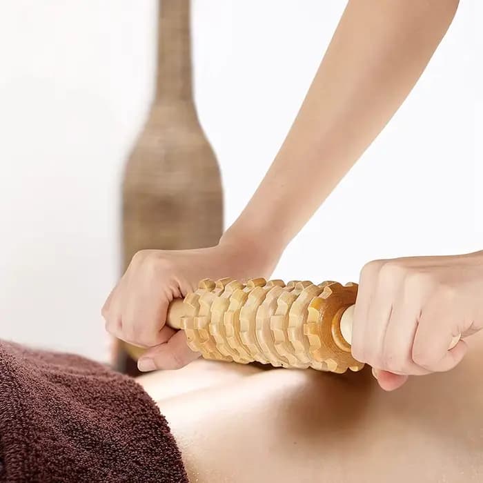 Outils de massage thérapeutique en bois