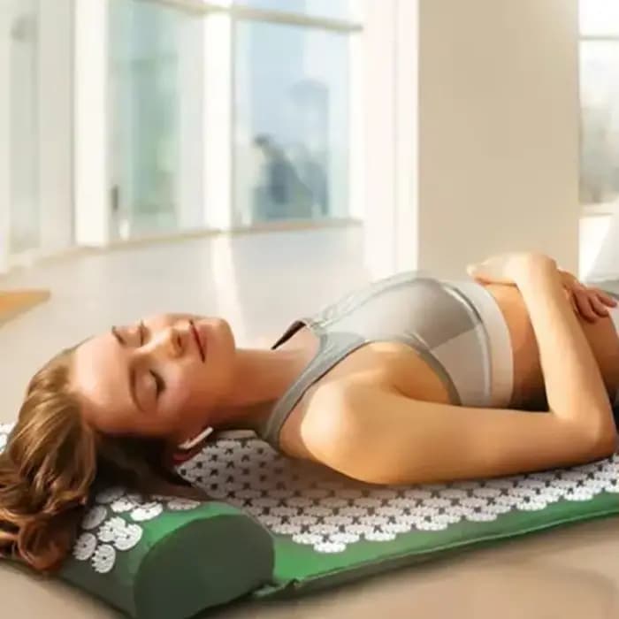 Masseur tapis de Yoga coussin acupression