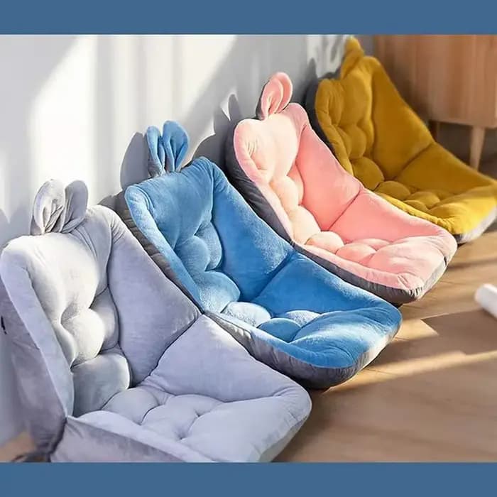 Coussin de siège confortable semi-fermé pour chaise de bureau