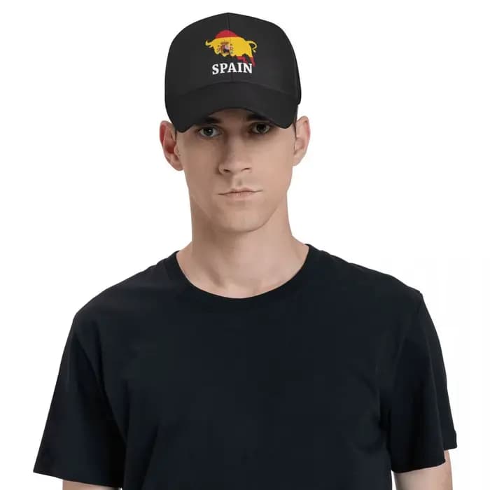 Casquette de baseball réglable classique pour hommes et femmes, chapeau de papa adulte, sensation de taureau espagnol, extérieur, décontracté, personnalisé, quatre saisons