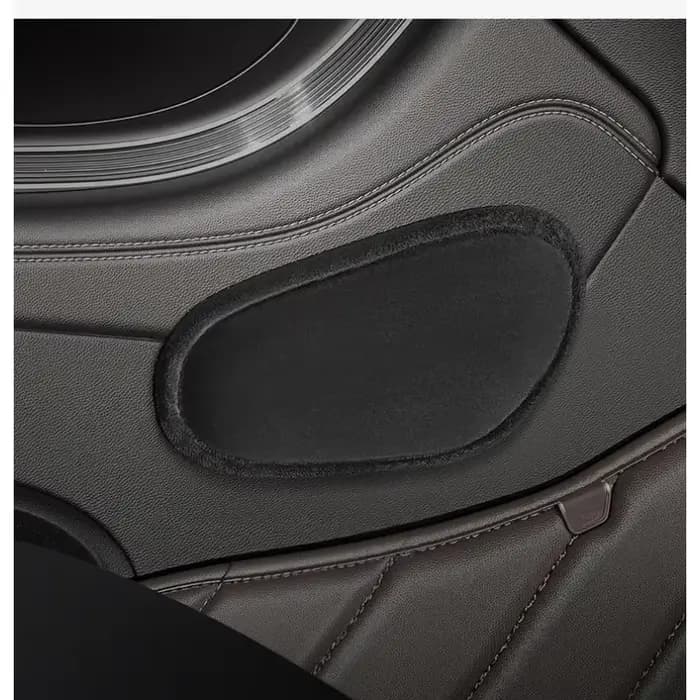 Coussin de genou pour voiture, coussin de genou doux pour l'intérieur de la voiture, oreiller confortable en peluche, support universel pour les coudes et les cuisses, accessoires de voiture