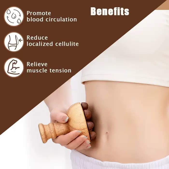 Outils de Massage thérapeutique au bois