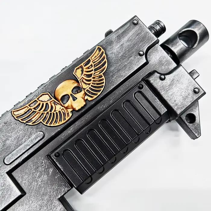 Pistolet jouet Blaster 51cm, accessoires Cos, périphériques de jeu, modèle en matériau PU, décorations de jeu de rôle, cadeaux d'halloween