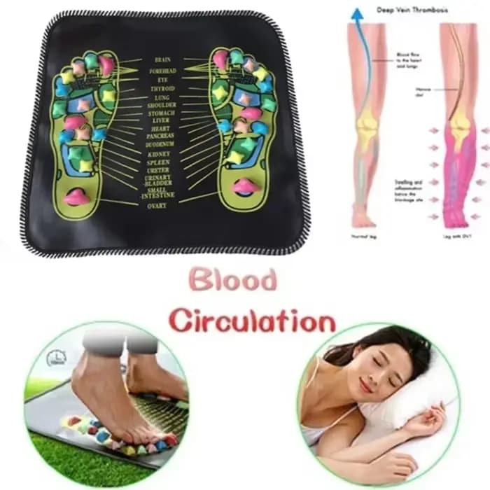 Tapis de Massage des pieds acupression coussin