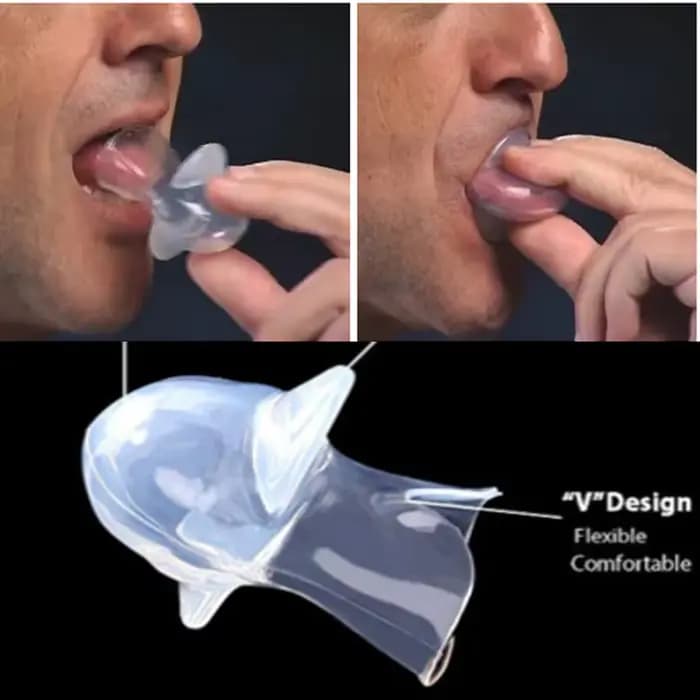 Appareil anti-ronflement en silicone 1 pièce