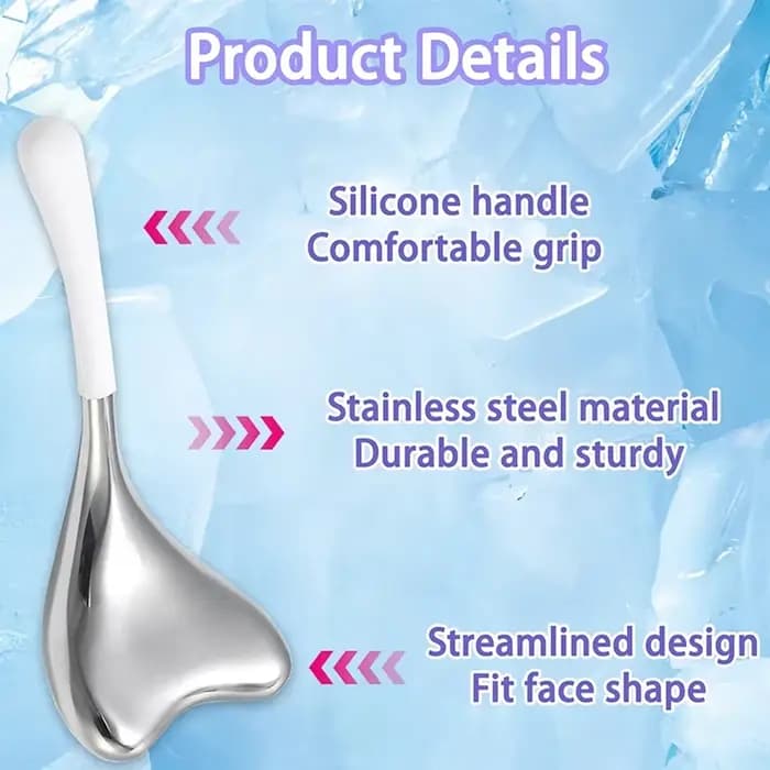 Rouleau de Globes de glace de Spa rafraîchissant en acier inoxydable