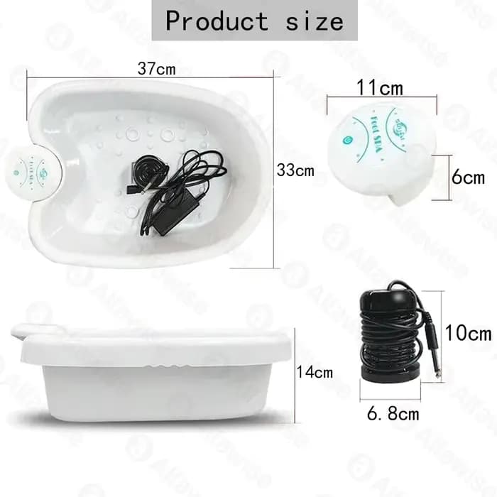 Bain de pieds ionique détox