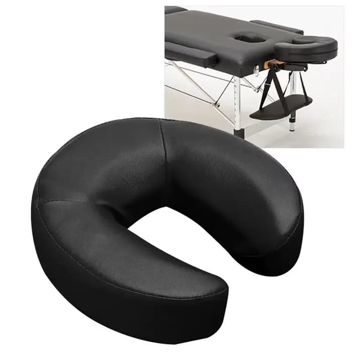 Oreiller pour le visage en mousse à mémoire de forme, oreiller en forme de U, appui-tête universel, coussin pour le visage, oreiller orthopédique Cervical doux