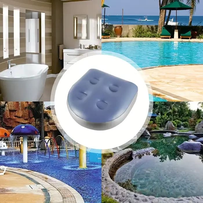 1 pièce, coussin de massage gonflable pour SPA