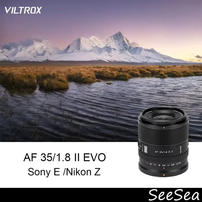 Objectif d'appareil photo VILTROX AF 85mm F2.0/35mm/55mm F1.8 EVO plein format autofocus à grande ouverture pour monture Sony E Nikon Z A7IV A7C ZV-E1