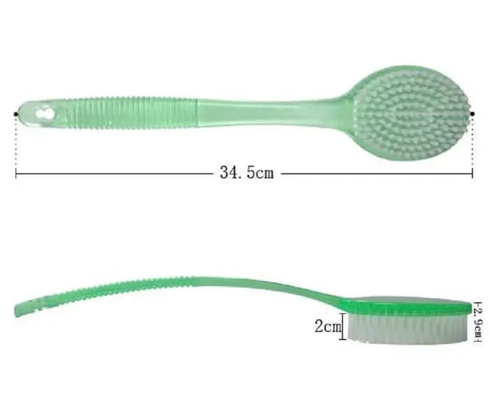 Brosse de douche suspendue pour le corps