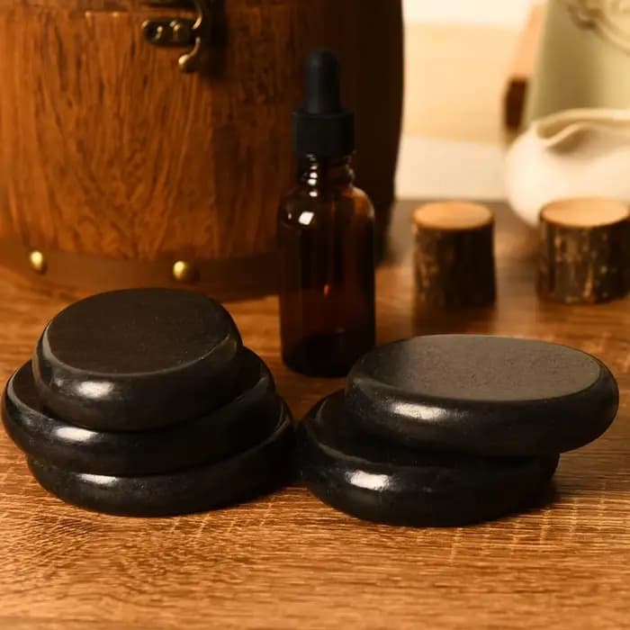 Pierres chaudes pour le massage