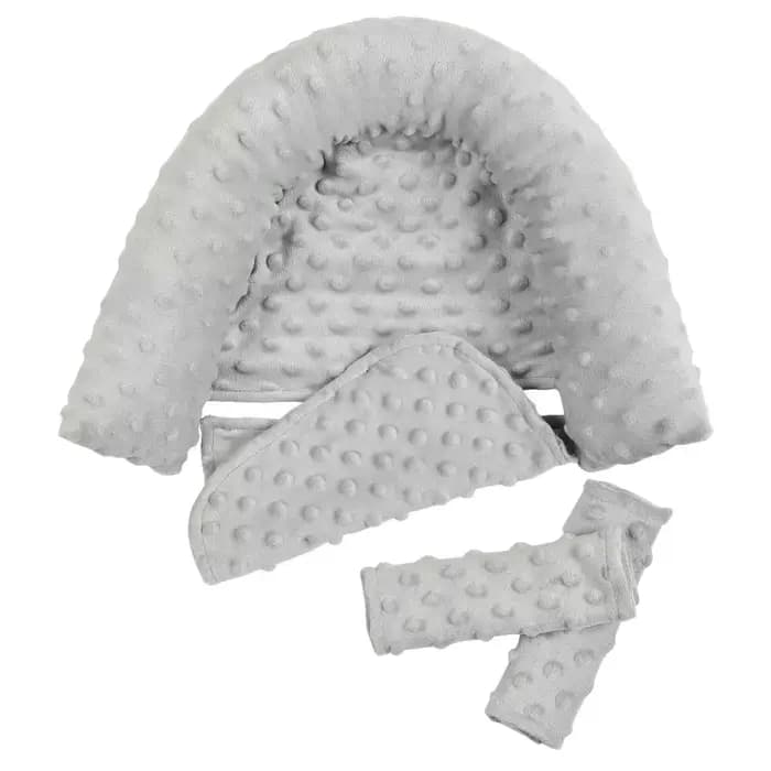 Polymères de couchage pour bébé, coussin de siège pour nouveau-né, oreiller de poussette, coussin doux, protecteur de tête et de cou, coussin de siège de poussette, sommeil extérieur