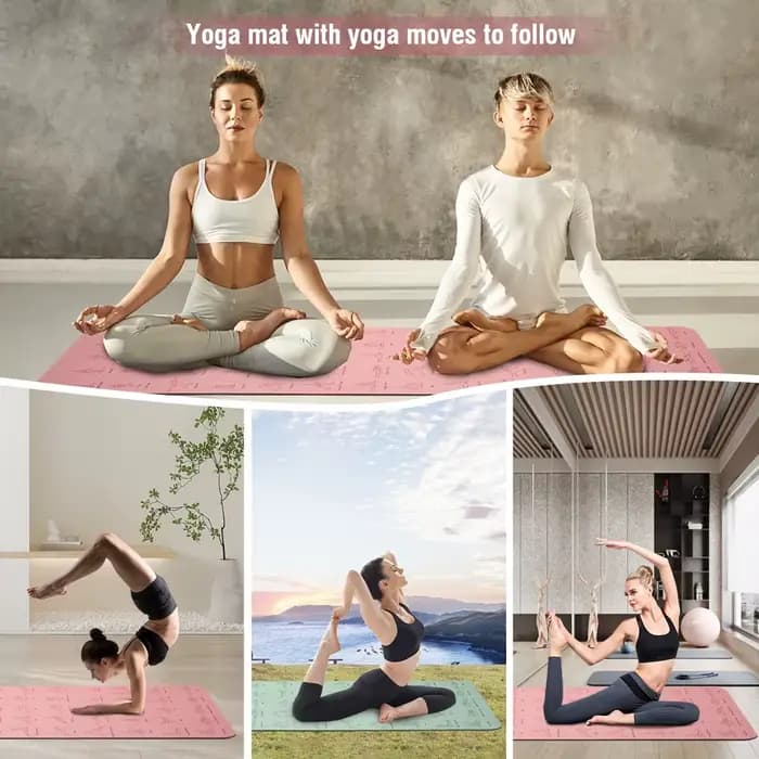 Tapis de Yoga TPE 183 cm * 57 cm