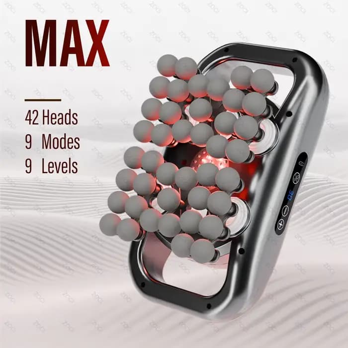 Pistolet de massage professionnel 42 têtes