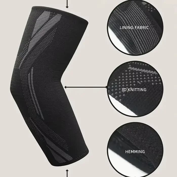 Manchon de Compression de coude en Nylon
