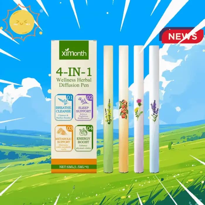 Stylo diffuseur d'aromathérapie 4 en 1