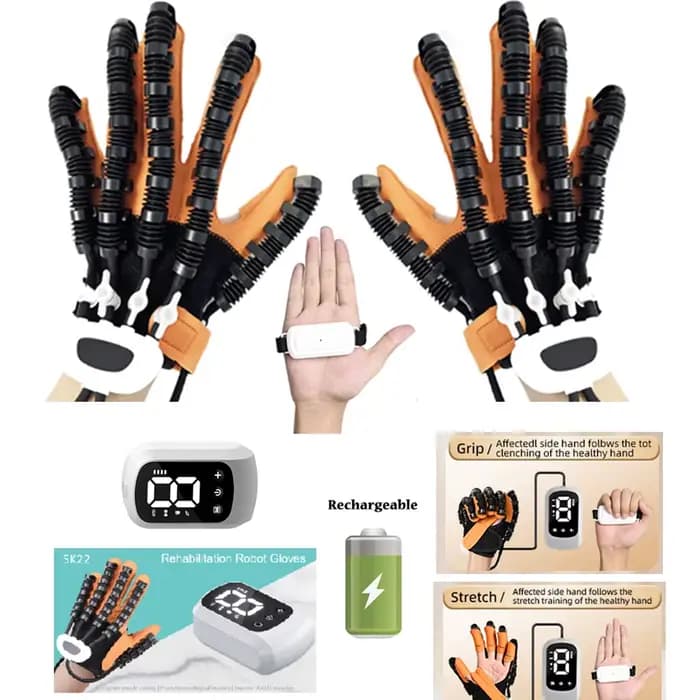 Gants de Robot de rééducation pour main gauche et droite
