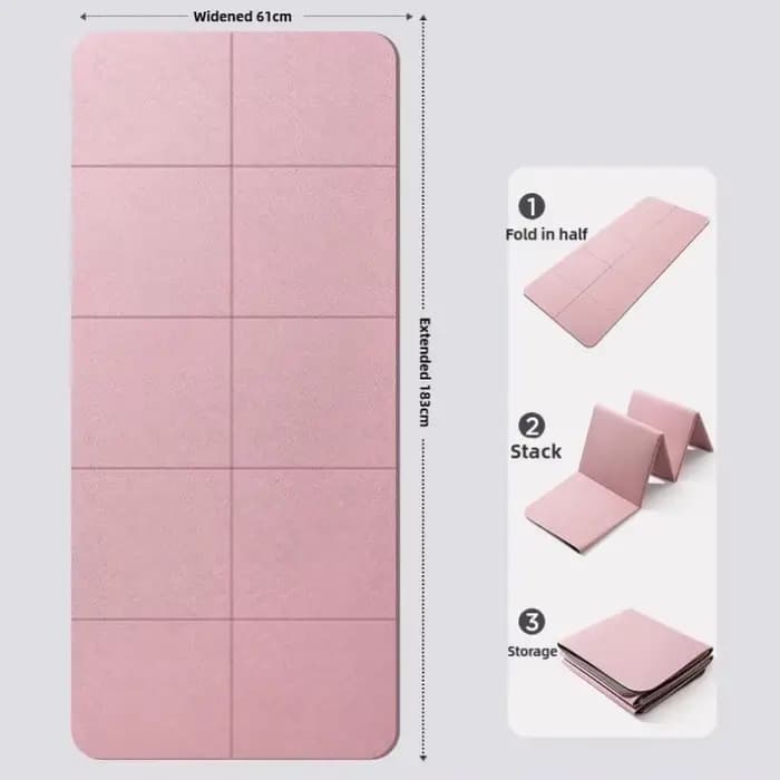 Tapis de yoga pliable en TPE écologique