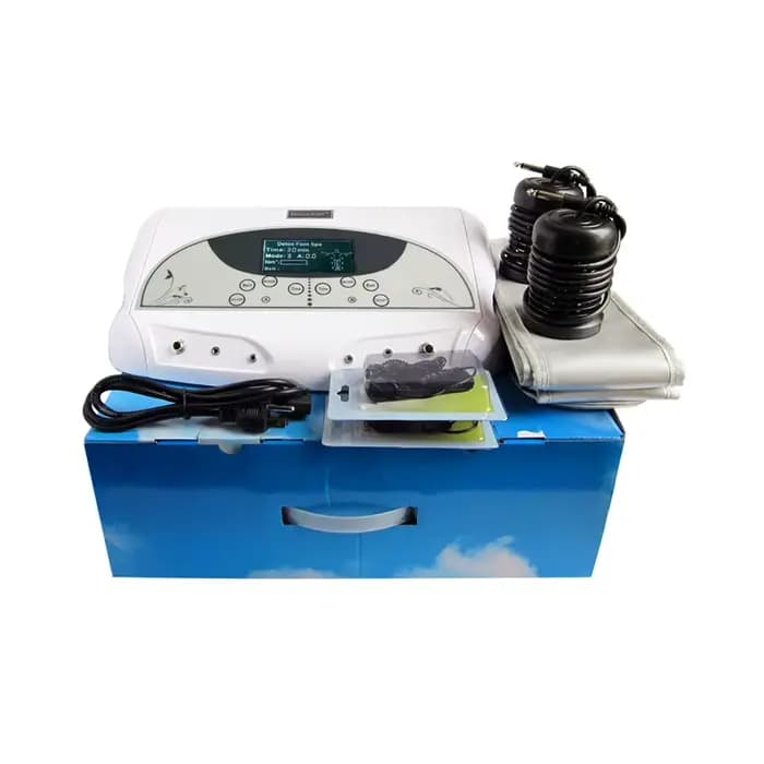 Machine de Spa pour les Pieds en Bambou et Charbon de Bois