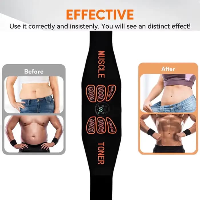 Tonique musculaire abdominal EMS stimulateur