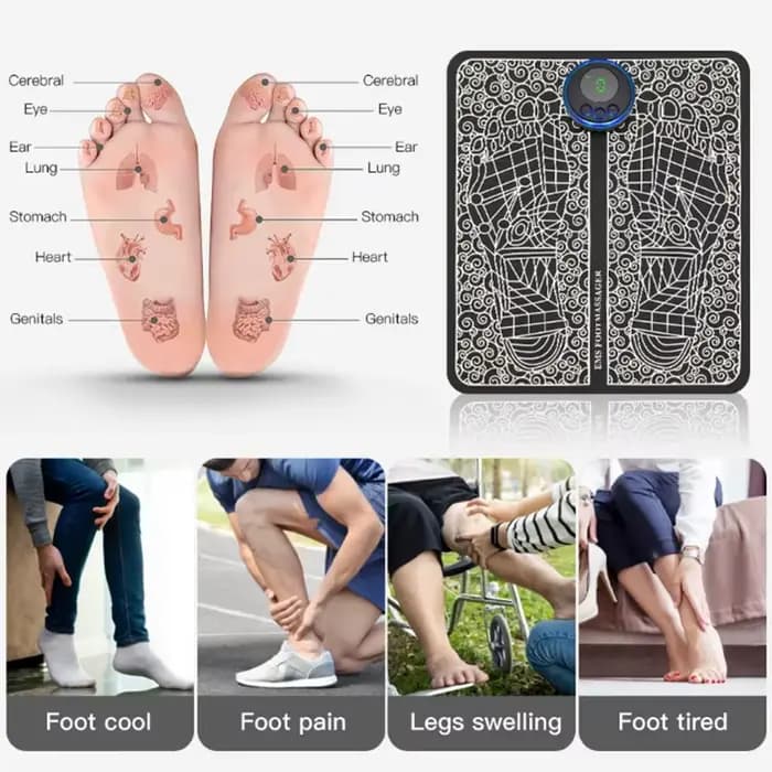 Tapis de massage électrique pour les pieds