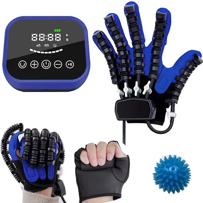 Gants robots pour exercices génitaux des doigts droitiers