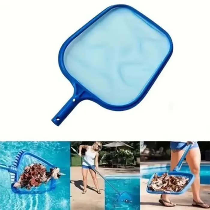 Épuisette à feuilles en filet fin ABHS pour piscine, spa, bassin, fontaine, pour piscines enterrées et hors sol gonflables