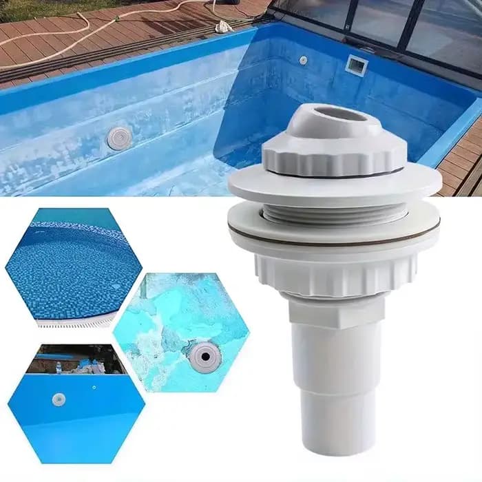 Nouvelle buse de remplacement pour spa 32/38mm, type œil de bœuf, pour entrée et sortie d'eau, avec écrou de blocage et rondelle