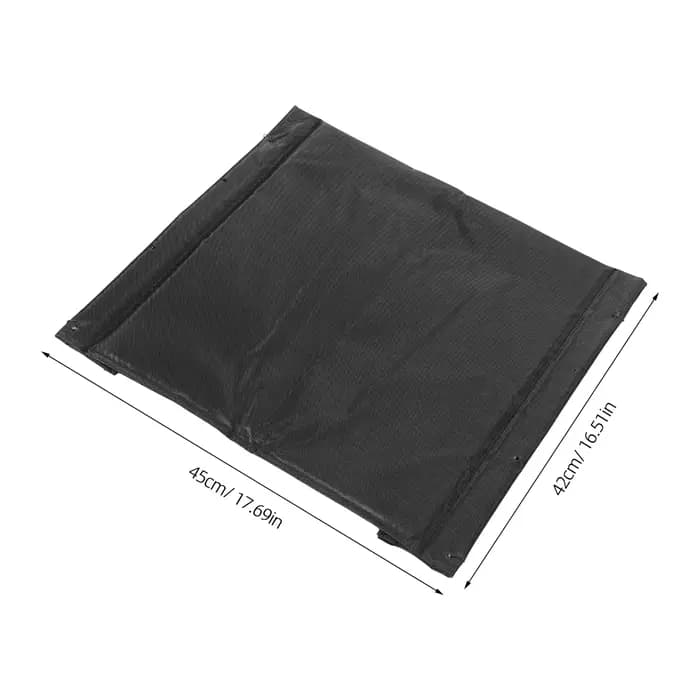 Coussin de siège pour fauteuil roulant, tissu Oxford, respirant, imperméable, antidérapant, lavable, coussin de remplacement, accessoires pour fauteuil roulant