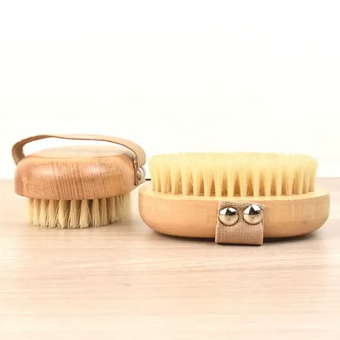 Brosse corporelle en bois pour SPA