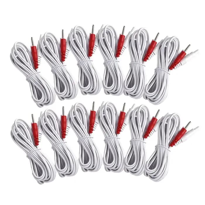 Fils d'électrode TENS à 2 voies