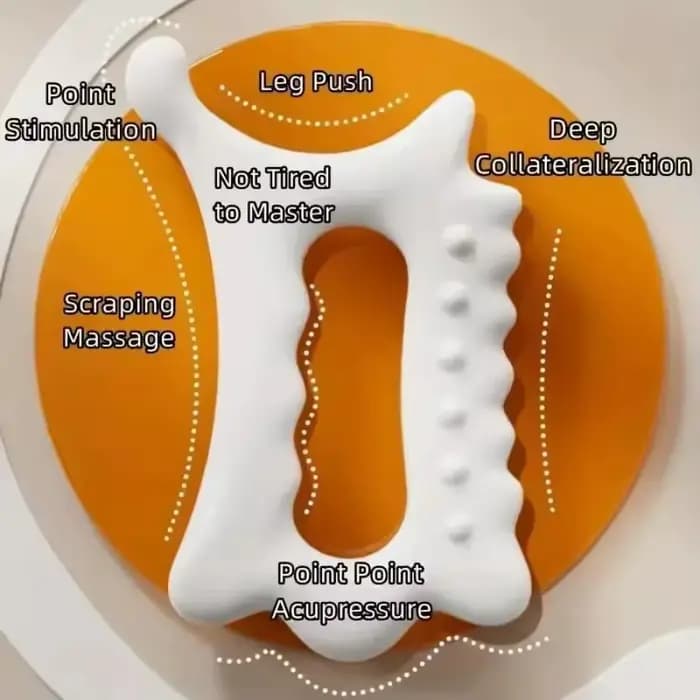 Planche de massage en résine pour le visage