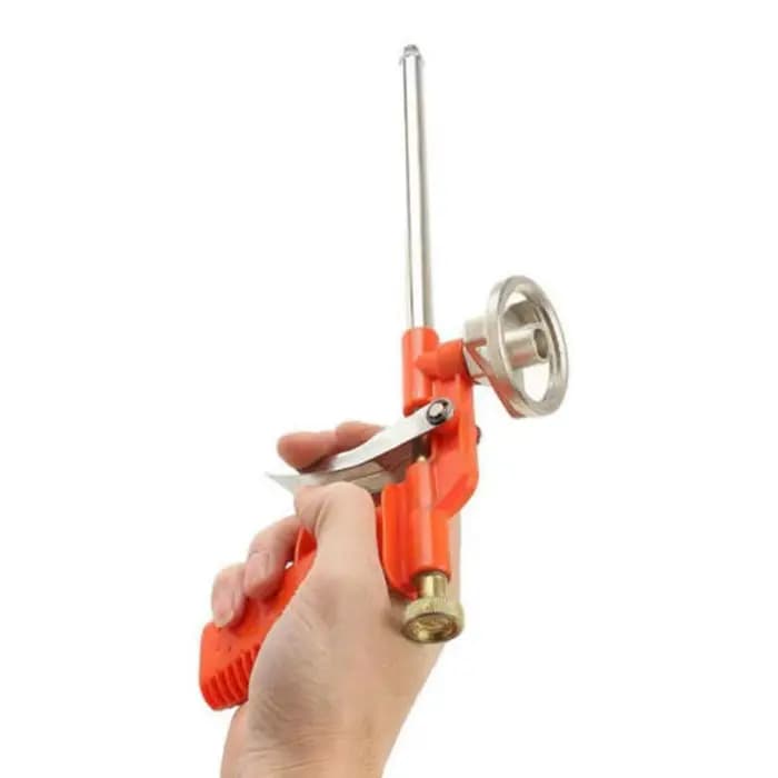 Pistolet pulvérisateur à mousse expansive, pistolet à colle mousseuse, pulvérisateur à gâchette en métal pour polyuréthane, outil de calfeutrage et d'étanchéité pour la rénovation de la maison